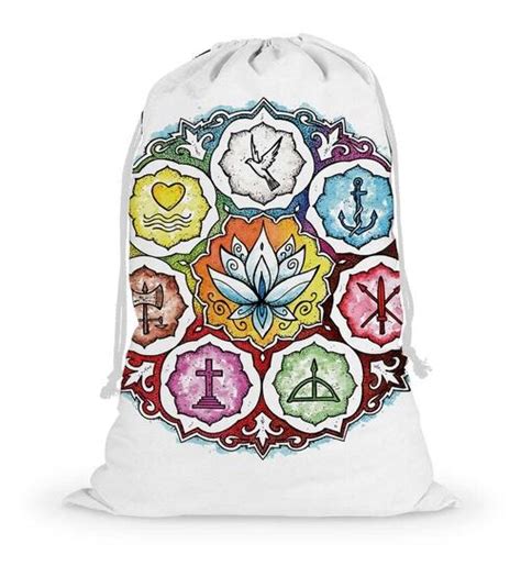 Comprar Mini Saquinho Porta Guias Mandala Linhas Da Umbanda