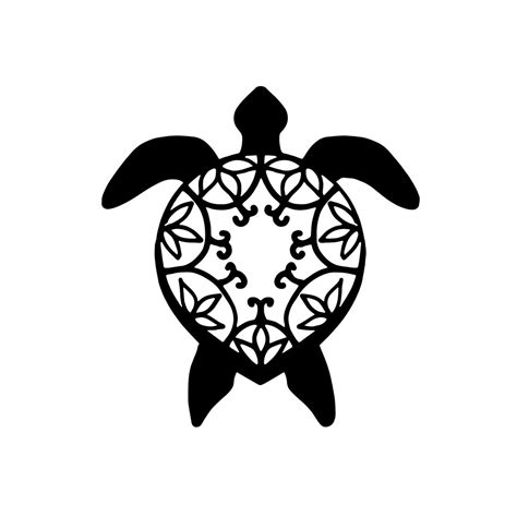 Native Turtle Design Svg, Turtle Clip Art, Native American Design ...