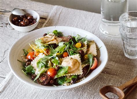 Recipe Mediterranean Ravioli Salad Manufactum