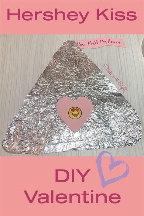 Hershey Kiss DIY Valentine - StartsAtEight