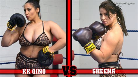 Hit The Mat Boxing And Wrestling Kk Qing Vs Sheena Boxing Part 1 Sdwmv