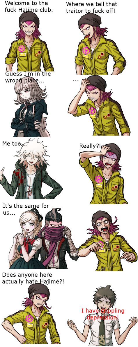 The Fuck Hajime Club R Danganronpa