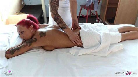 GERMAN REDHEAD TEEN TRICKED TO FUCK WITH MASSAGE IN PARLOUR XHamster