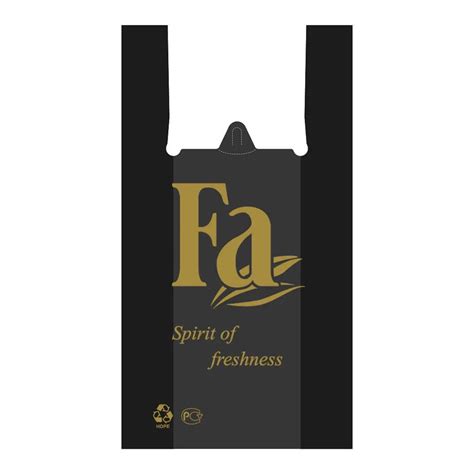 Пакет-майка "Фа" черный 30*55см 21мк купить по низкой цене с доставкой ...