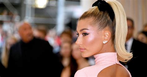 Hailey Bieber Gets Out The Vote While Wearing Pink String Bikini Maxim