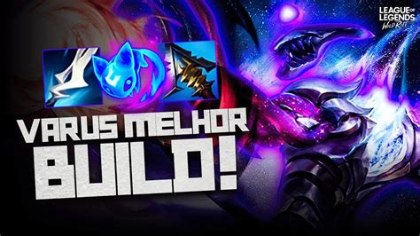 VARUS É UM DOS MELHORES ADC E POUCA GENTE USA LOL WILD RIFT YouTube