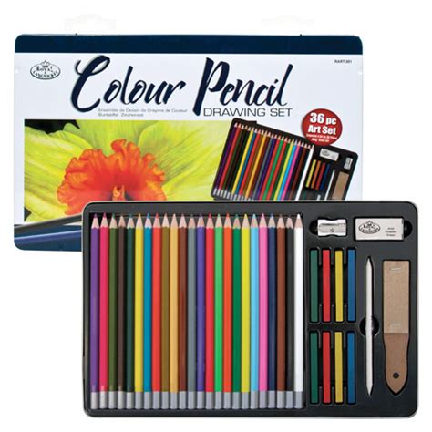 Color Pencil Drawing Set 36pc