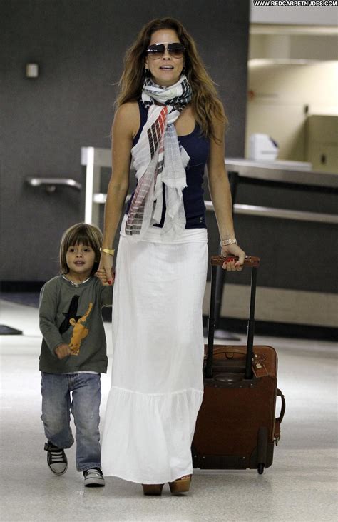 Lax Airport Brooke Burke Babe Beautiful Posing Hot Los Angeles High Resolution Celebrity Lax Airport
