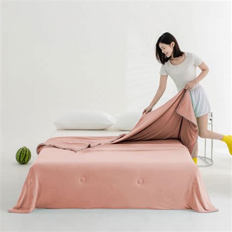 Cooling Blankets For Hot Sleepers Cool Like Ice Cream Lightweight Blanket For Summer With Double