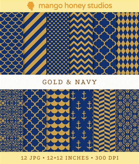 Navy Blue and Gold Wallpaper - WallpaperSafari