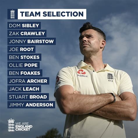 England team for 3rd Test vs. India - 4 changes : r/Cricket