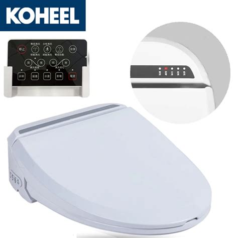 Aliexpress.com : Buy KOHEEL 110V Intelligent Heated Toilet Seat Remote ...