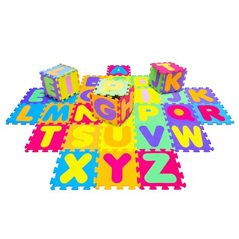 Pbkids Shopping Abc - TAPETE BORRACHA EVA ABC ALFABETO COMPLETO 26 PÇ 28X28CM 8MM - PBKIDS ...