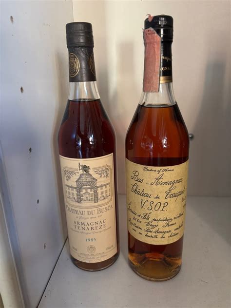 Tariquet Chateau du Busca Ténarèze 1985 Bas Armagnac VSOP b