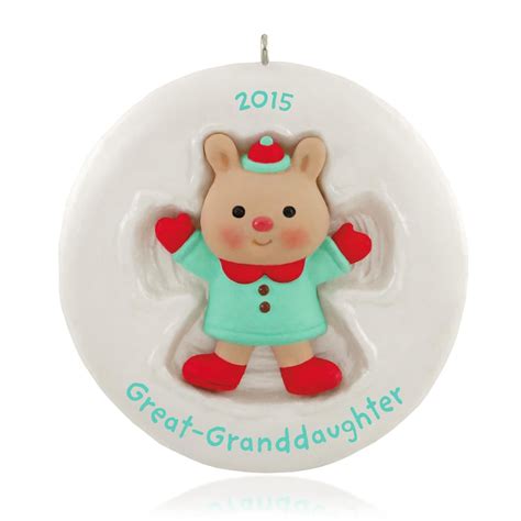 2015 Great Granddaughter Hallmark Keepsake Ornament Hooked On