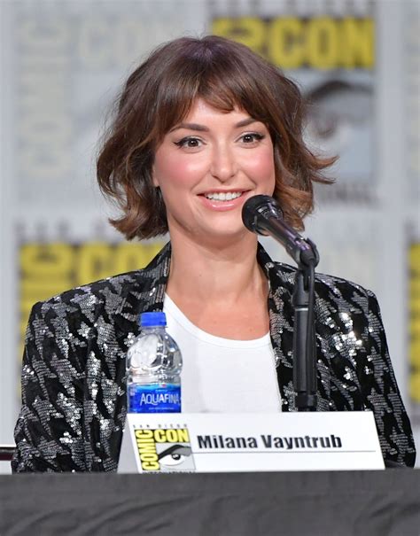 MILANA VAYNTRUB at It Came from the 90s Panel at Comic-con in San Diego