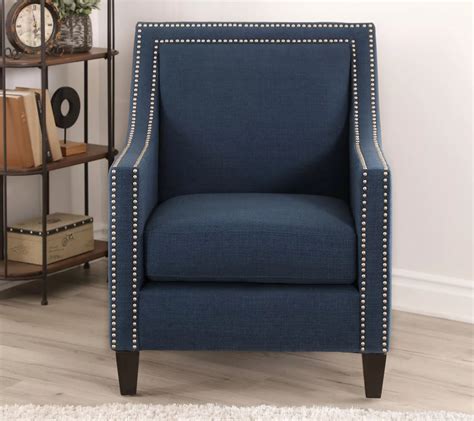 Adrienne Nail Head Accent Chair By Abbyson Living