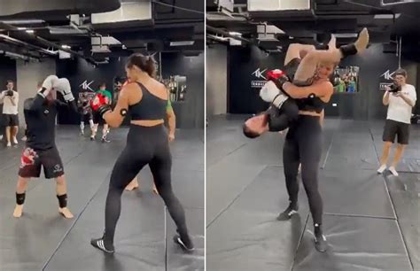 Video I Merab Dvalishvili Comparte Sesi N De Sparring Con Campeona De