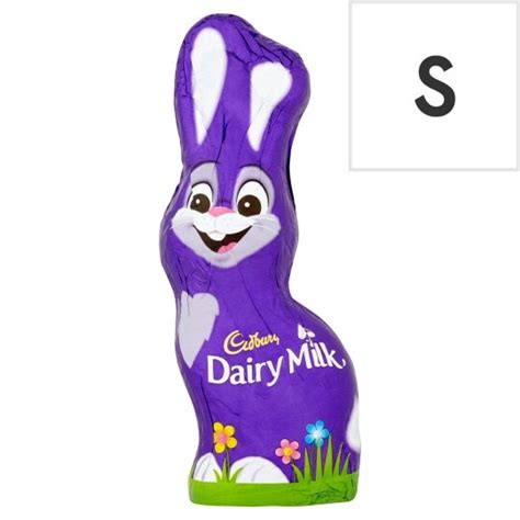 Cadbury Dairy Milk Chocolate Easter Hollow Bunny 100g Tesco Groceries