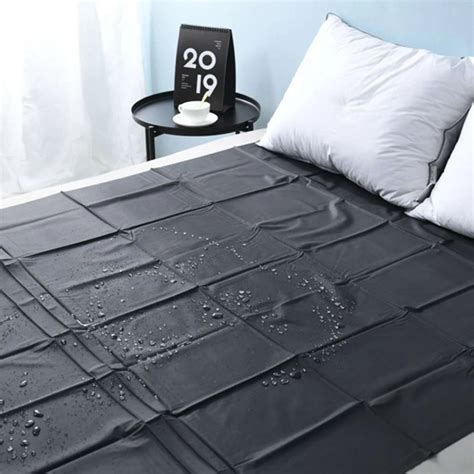 Shznsjwdkj Waterproof Hypoallergenic New Adult Sex Game Bed Sheets Pvc Plastic Full Queen King