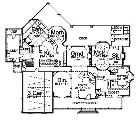 6000 Square Foot House Plans