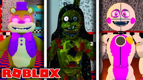 Becoming New Animatronics In Roblox Tprr Youtube