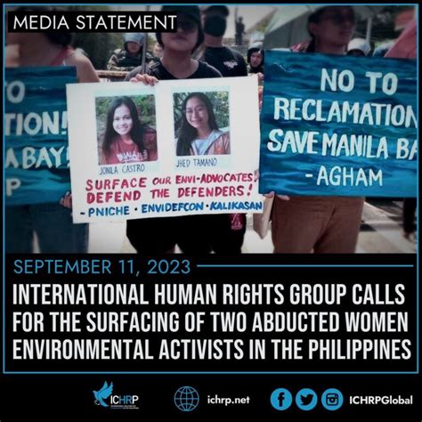 International Human Rights Group Calls For The Surfacing Of Two