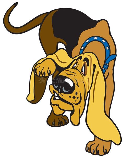 Cartoon Bloodhound Royalty Free Stock Image Image 28659486