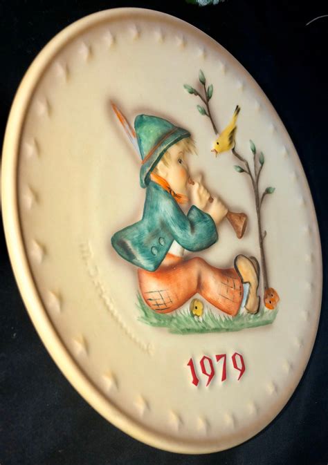 Vintage M J Hummel W Goebel Porzellan Fabrik Hand Painted Etsy