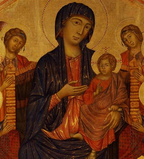 Le Madonne In Trono Di Cimabue Duccio E Giotto Arte Svelata