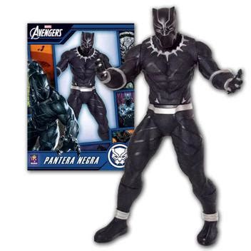 Boneco Pantera Negra Marvel Figura Ação Gigante Articulado Mimo Toys