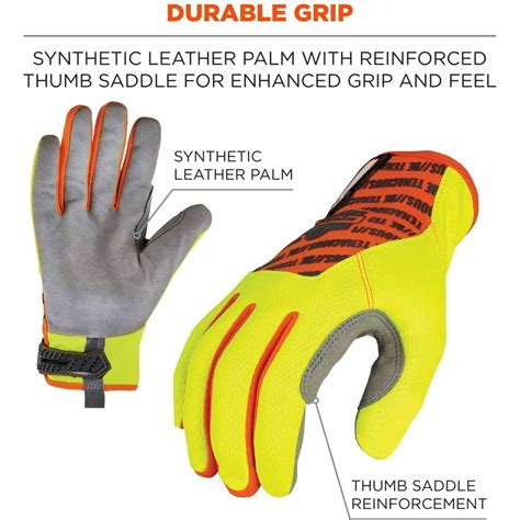 Ergodyne Proflex Standard Mechanics Gloves Gloves Tenacious