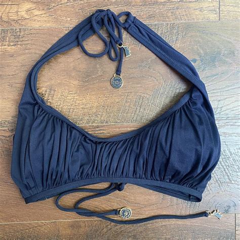 Vintage Y K Navy Blue Juicy Couture Bikini Depop