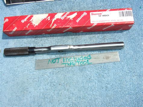 Starrett B Used Clean Tap Wrench Lg Machinist