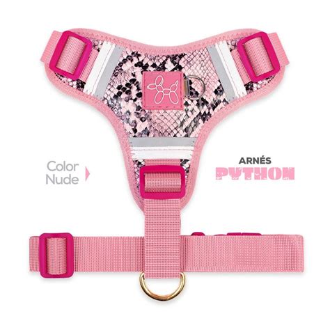 ARNÉS PERRITO PITUCO PYTHON NUDE TALLA S Sodimac Perú