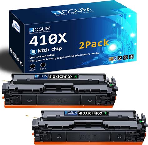 Amazon 410X 410A Black Toner Cartridge Compatible Replacement For