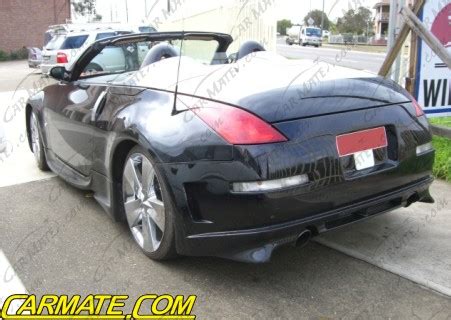 CARMATE Nissan 350Z 2003 Up Z33 VS3 Style Rear Bar Bodykits Aero