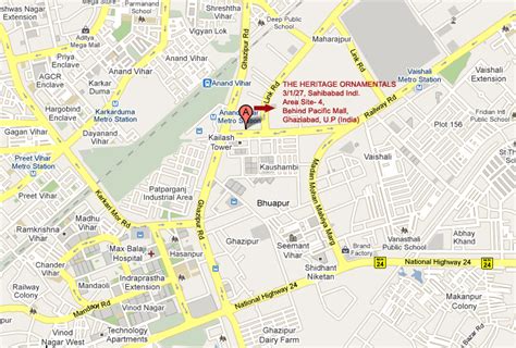 Ghaziabad Map - India