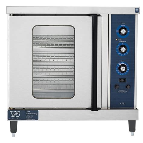 Duke 59 E3xx Single Half Size Electric Convection Oven 80 Kw 208v3ph