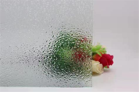 3 6mm Clear Ultra Clear Nashiji Diamond Karatachi Flora Rain Chinchilla Patterned Glass