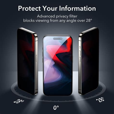 ESR Privacy Screen Protector for iPhone 15 Pro Max in BD