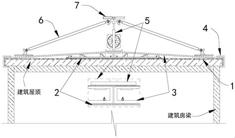 一种绿色建筑蓄能式节能外屋顶施工方法与流程