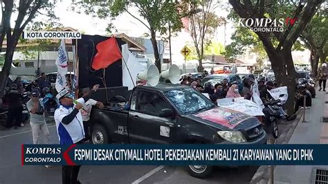 Unjukrasa Fspmi Desak Citymall Hotel Pekerjakan Kembali Karyawan