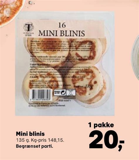 Mini Blinis Tilbud Hos SuperBrugsen