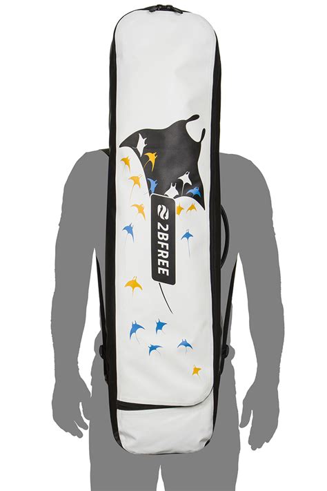 2bfree Long Fins Freediving Bag Manta Ray 2 B Free Equipment