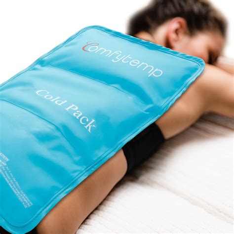Buy Comfytemp Large Ice Pack For Back Pain X Reusable Gel Hot And Cold Compress