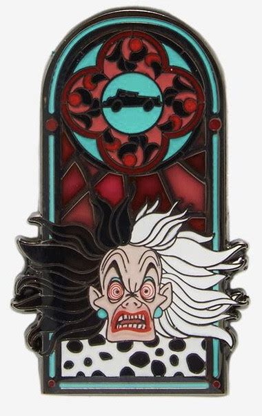 61425 Cruella De Vil Villains Stained Glass Window Blind Box