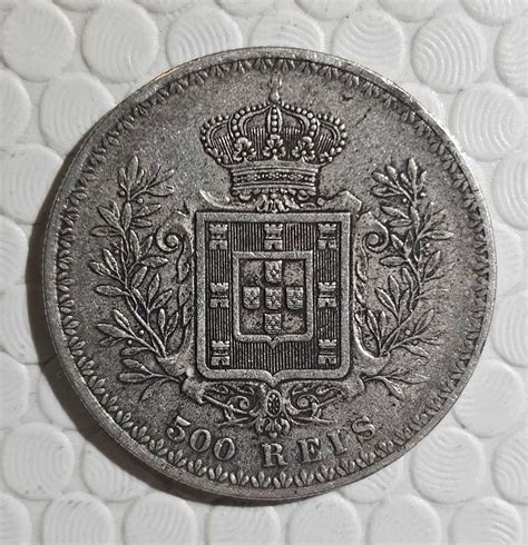 Moeda 500 Reis 1891 Nogueira Fraião E Lamaçães OLX Portugal