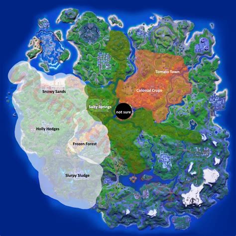 Fortnite Chapter 2 Season 7 Map Concept A Great Ice Storm Has Took