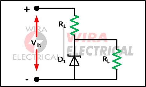 zener diode voltage regulator 8 | Wira Electrical